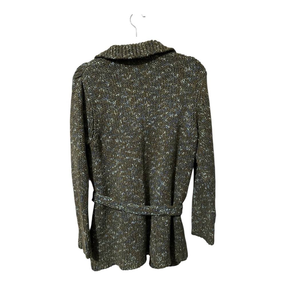 Chunky Cardigan Belted Sweater. GUC - Picture 2 of 6